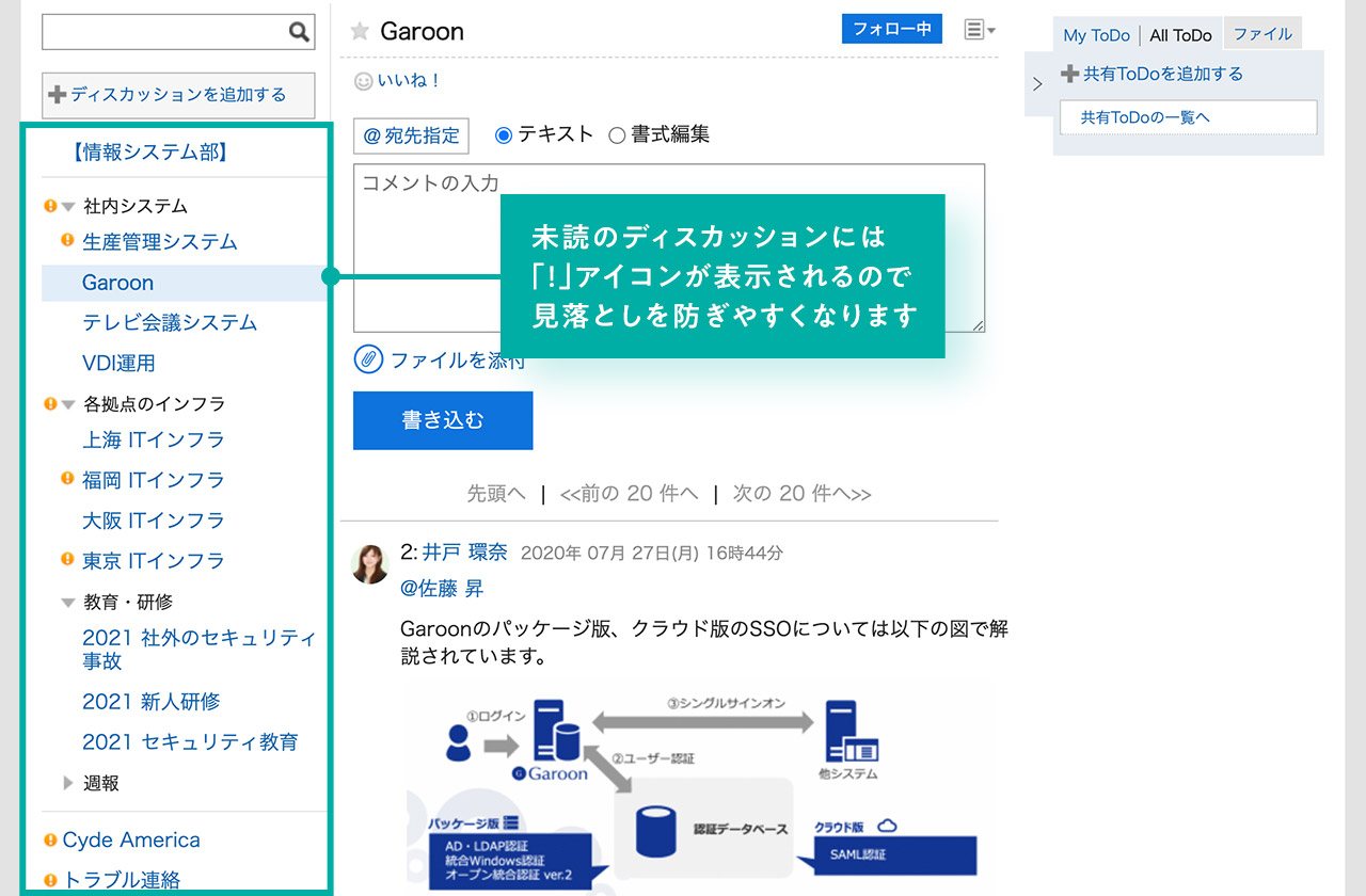 コミュニケーション サイボウズ Garoon ガルーン